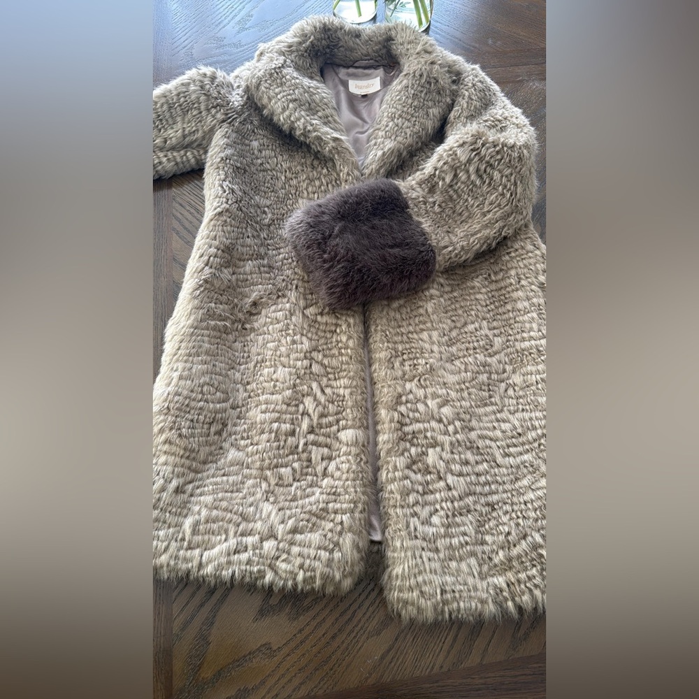 Laundry By Shelli Segal Fur Coat